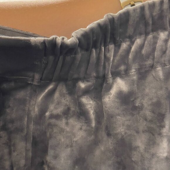 Velour Zip Panel Skirt - Picture 12 of 13